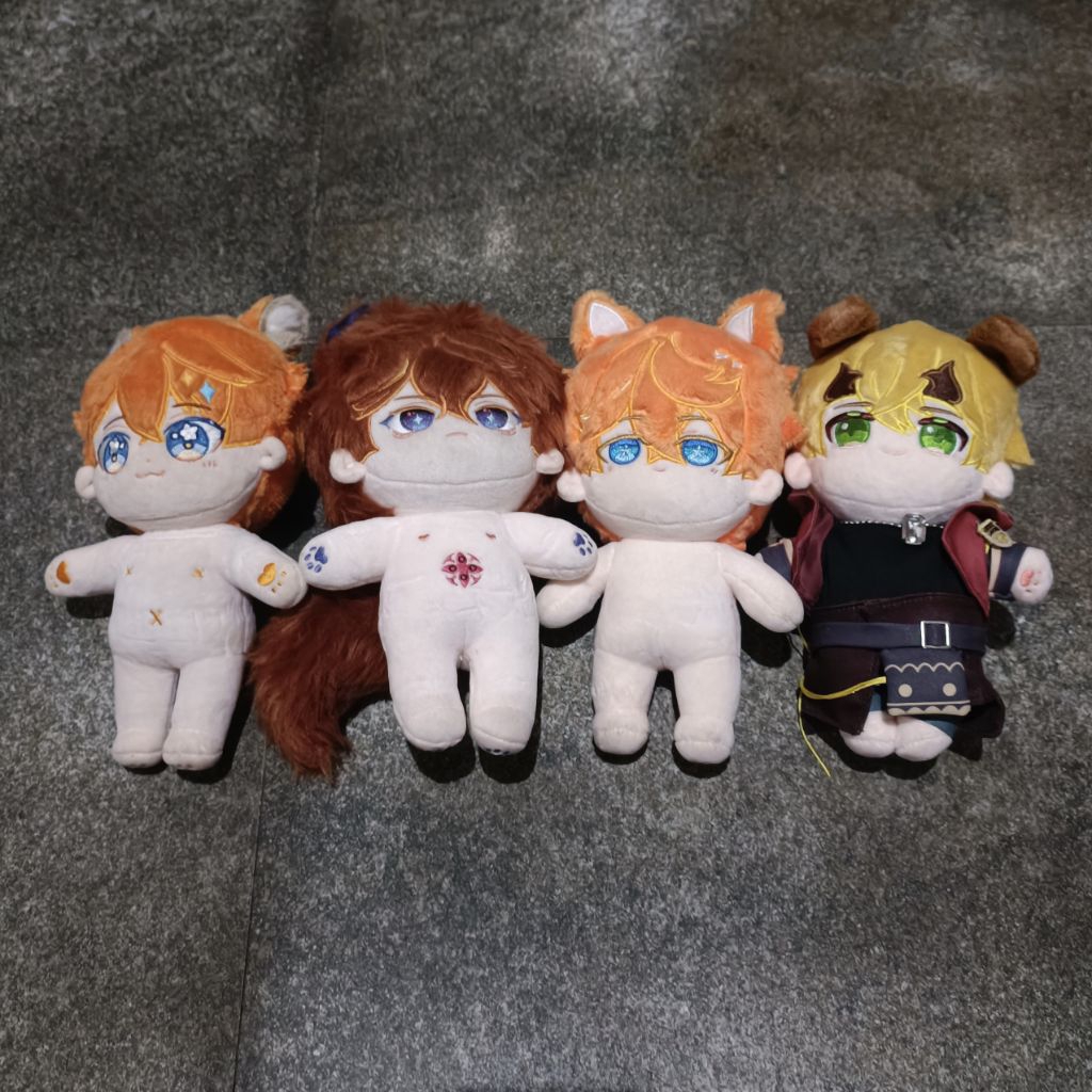 Genshin Impact Childe/Ajax & Thoma Fanmade Dolls