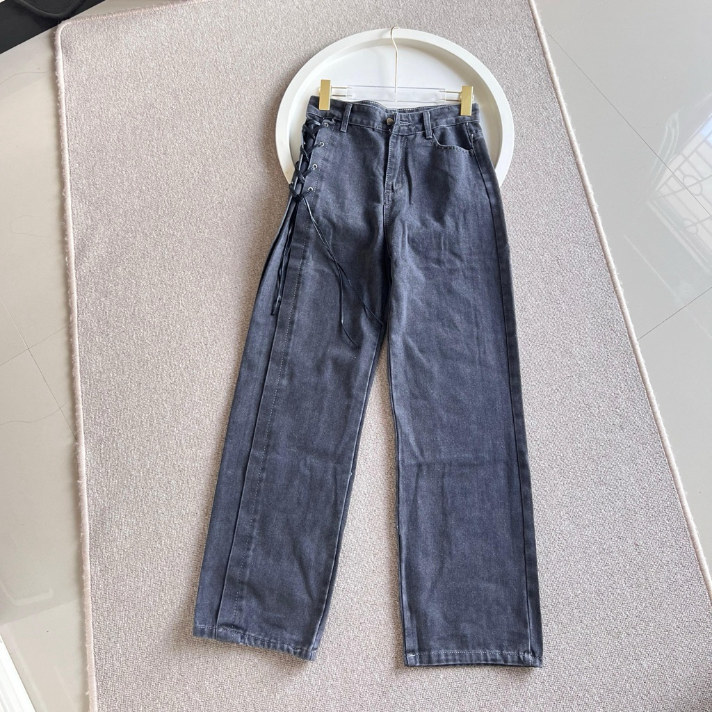 HW TALLY JEANS IMPORT | Jeans Wanita | Celana Jeans | Jeans Abu