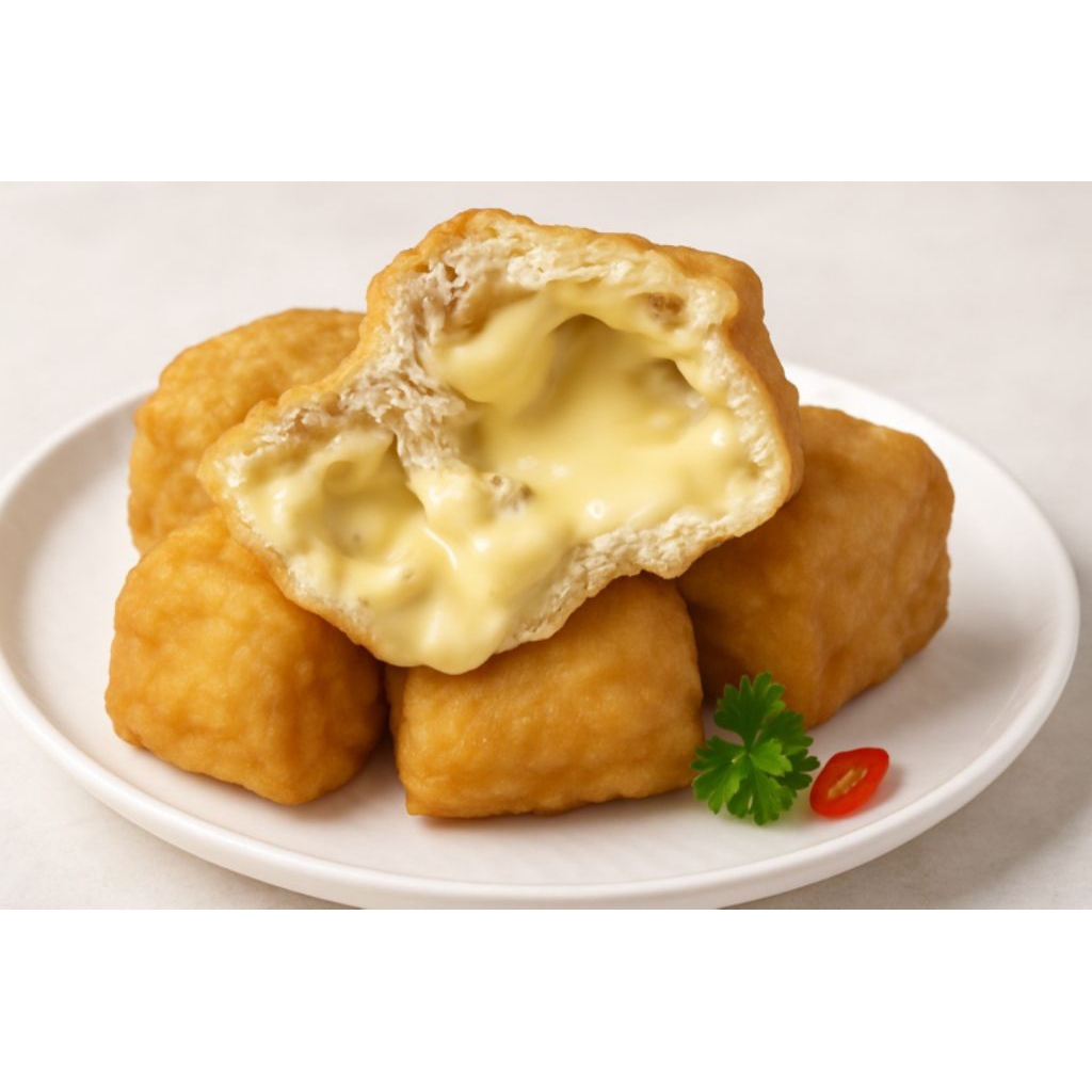 

Tahu Bakso Keju lumer Tahu Bakso Frozen Tahu Bakso isi keju mozarella