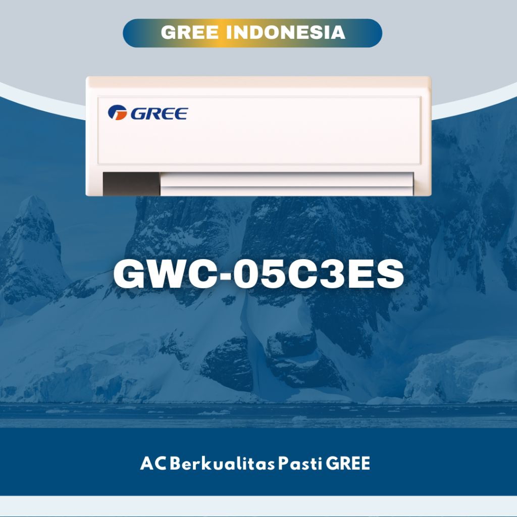 AC Gree Murah Ac Gree Low Watt 1/2 PK Tipe 05C3ES Series