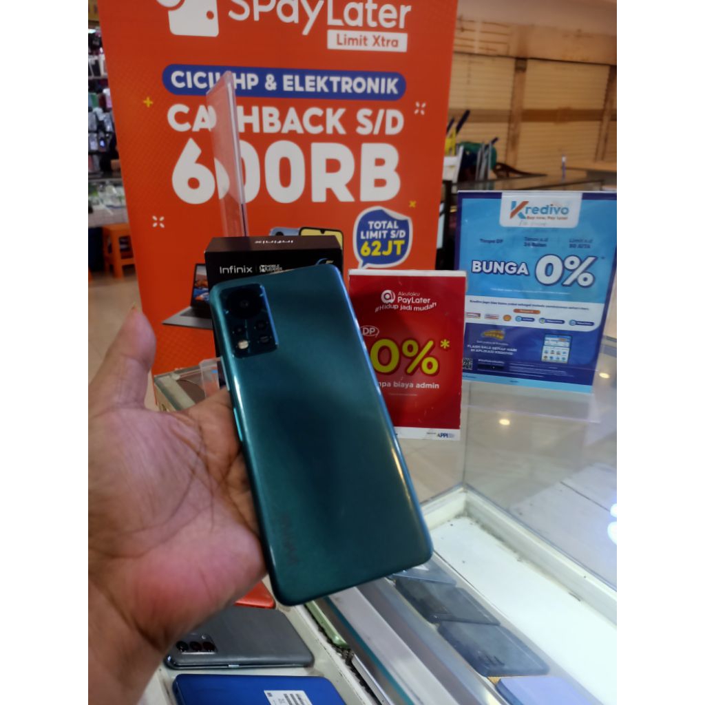 infinix Hot 11S 6/128gb bekas resmi