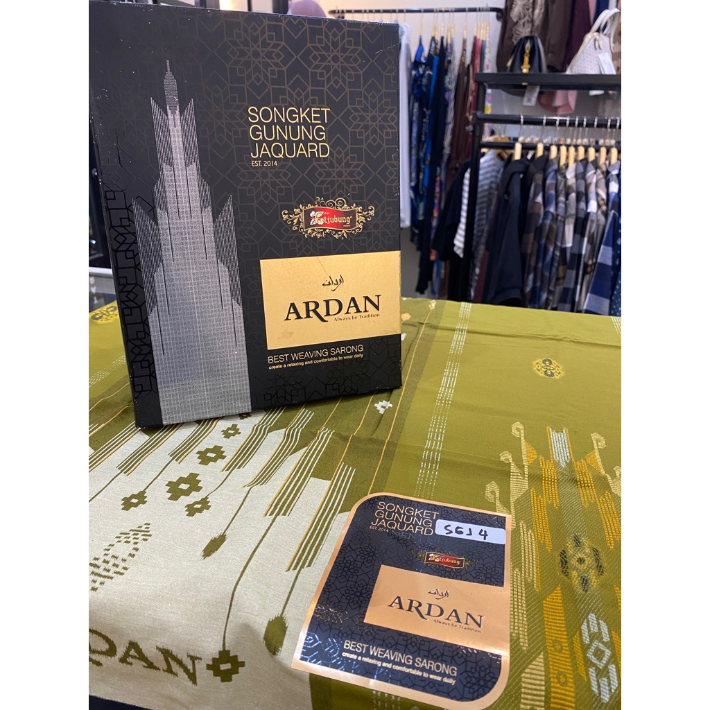 sarung ardan songket gunung jaquard