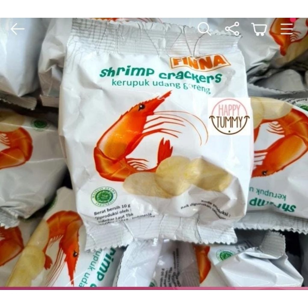 

kerupuk udang finna matang saset