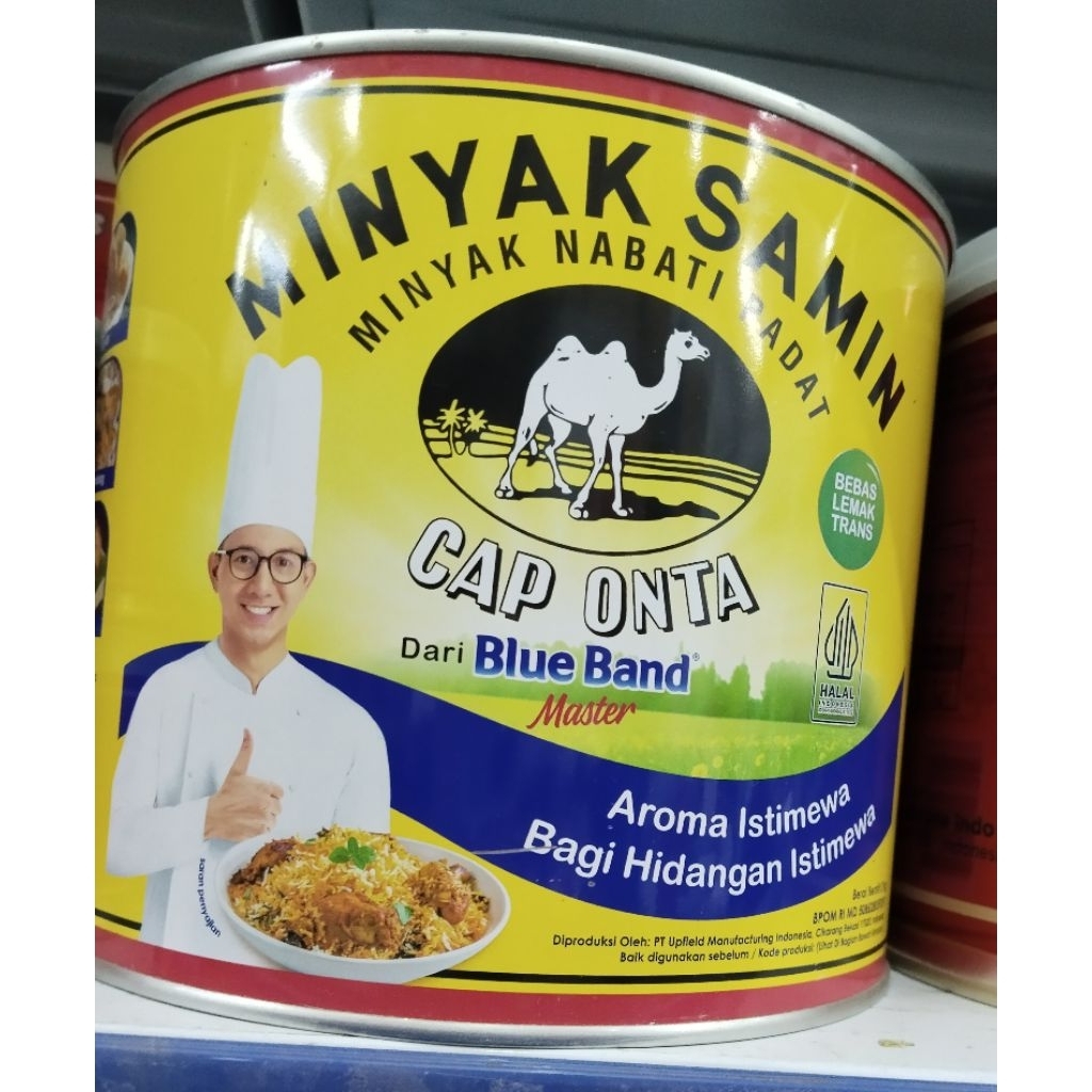 

Minyak Samin Kaleng Cap Onta 2kg