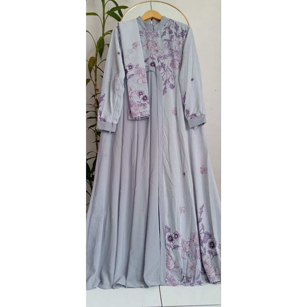 gamis set hijab glamz