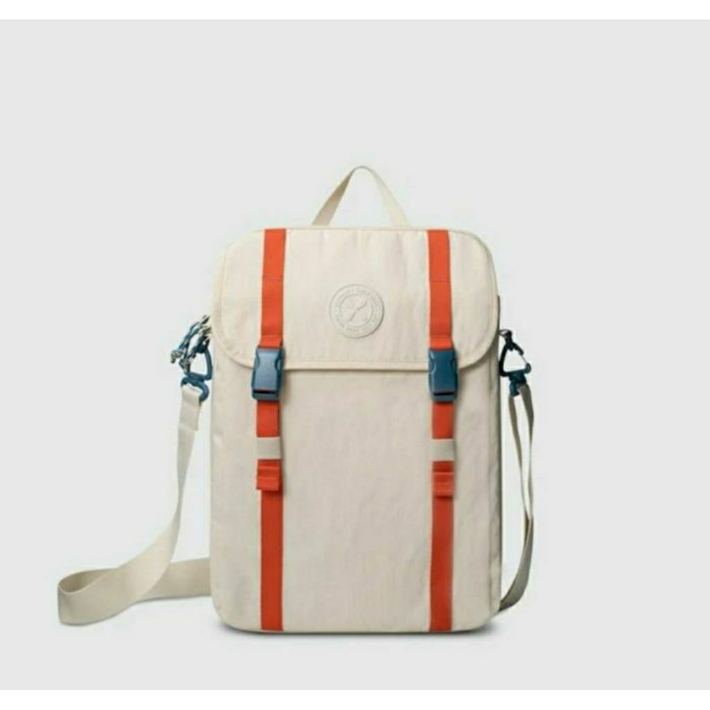 ORIGINAL EXSPORT TAS SELEMPANG HUSTLER LAPTOP CREAM (NEW)