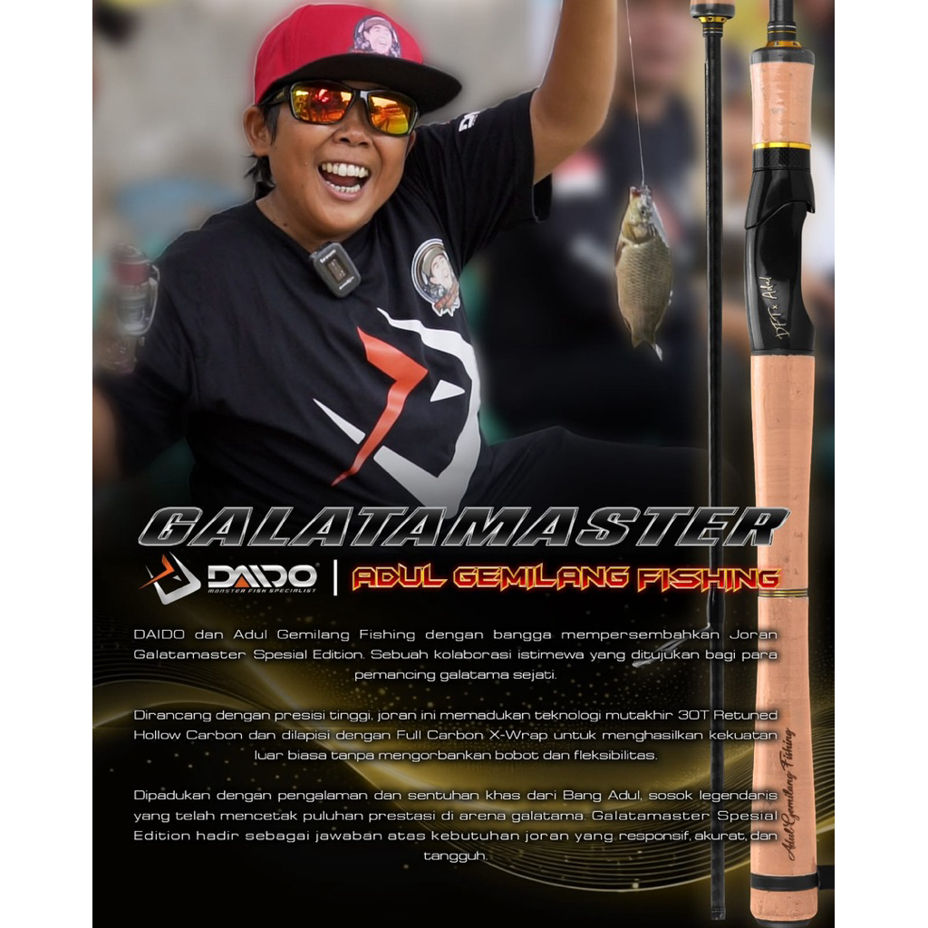 JORAN DAIDO GALATAMASTER ADUL GEMILANG FISHING