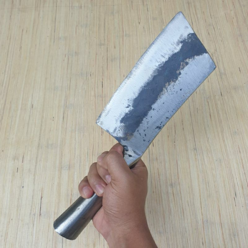 Pisau golok cacah tulang daging besar bahan baja per tebal