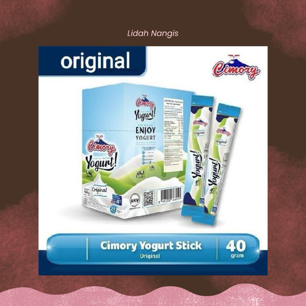 

Cimory Yogurt Stick 1 Box Isi 25 Stick – Original, Strawberry, Blueberry | 40gr