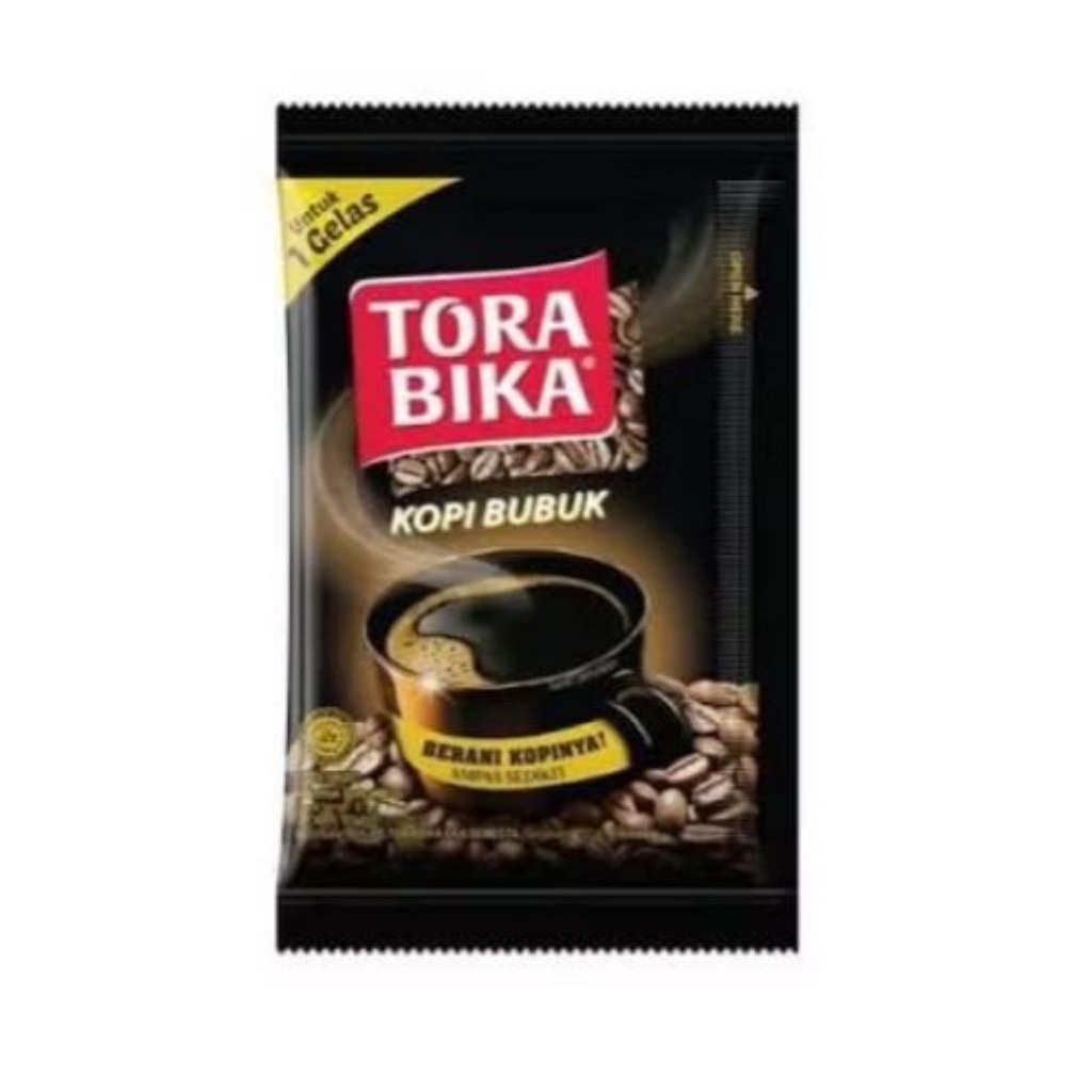 

Kopi Torabika Bubuk 10pcs 1renceng kopi hitam tanpa gula