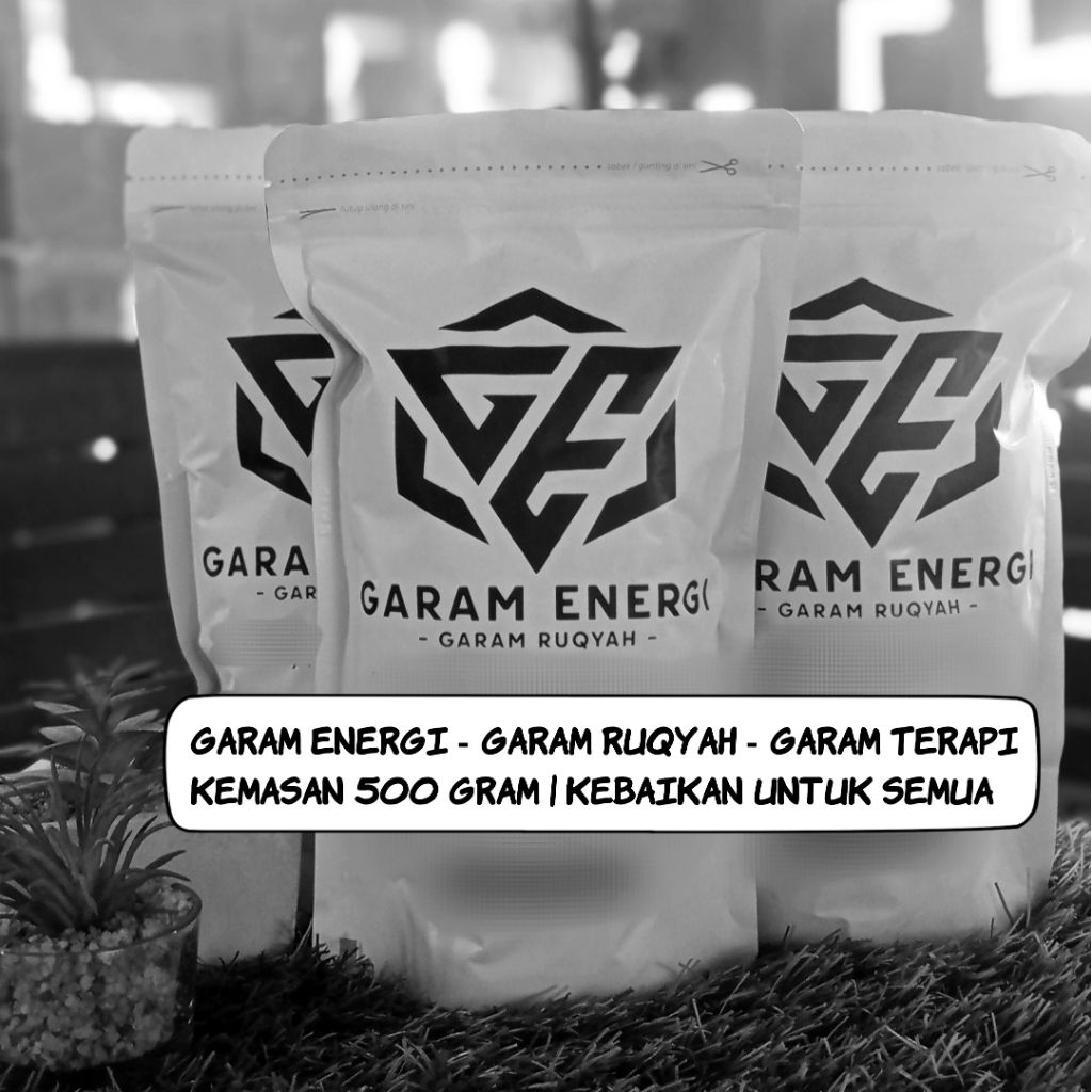 

Garam Energi - Garam Ruqyah - Garam Terapi | Kemasan 500 Gram | Kebaikan Untuk Semua