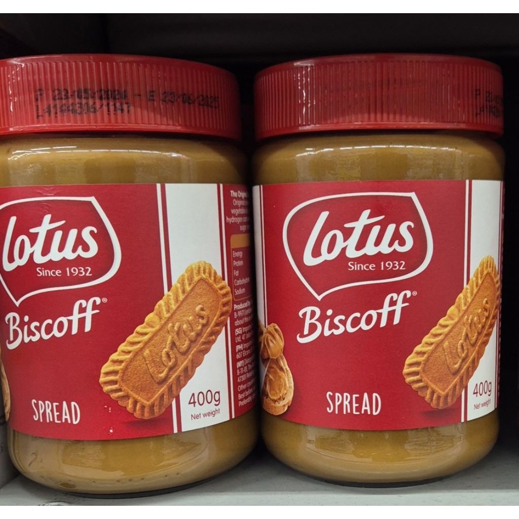

Selai Kacang Olesan Biskuit LOTUS Biscoff Biscuit Spread 400g - HK.