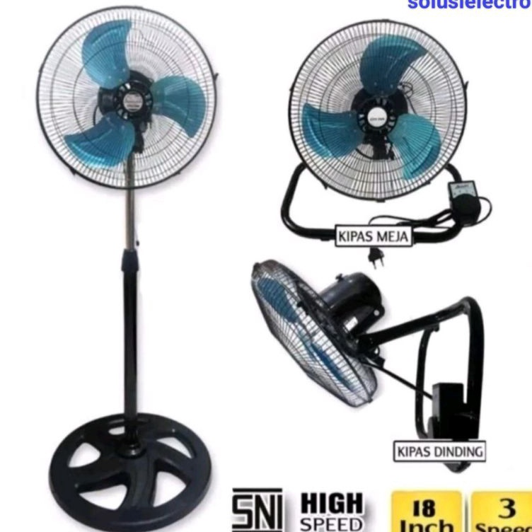 Model Baru Kipas Tornado Yamakawa 18 3in1 Hemat Energi