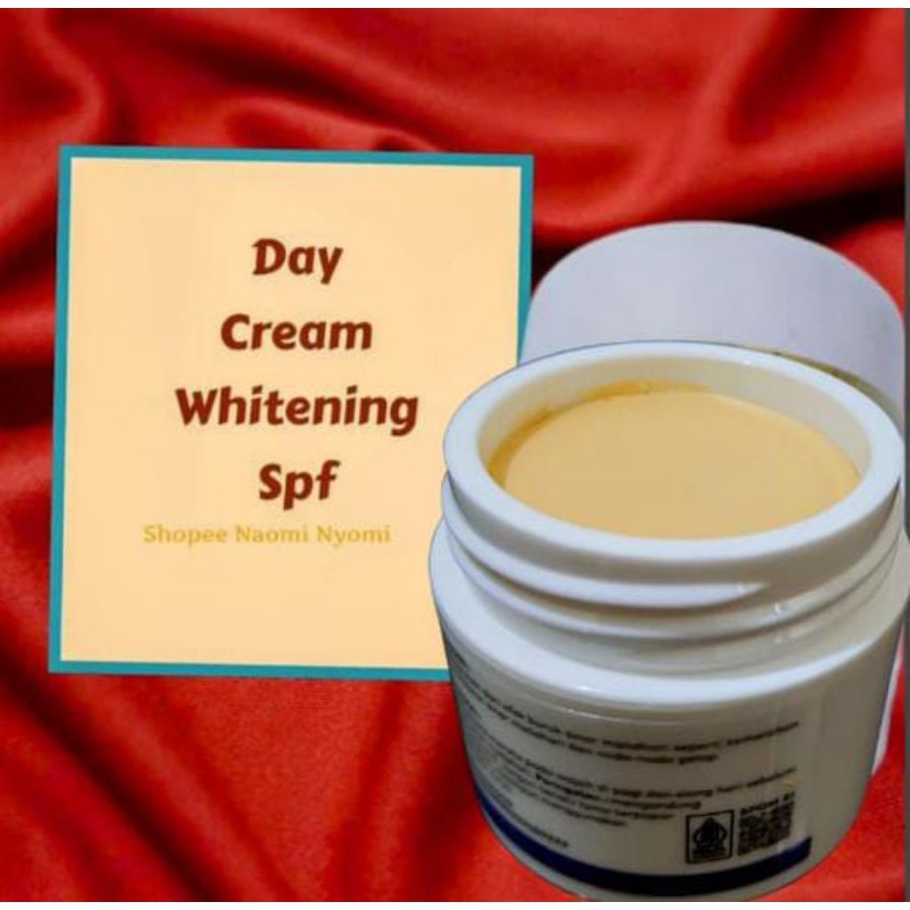 Krim Siang Whitening Bedak Harian Pemutih Wajah Glowing