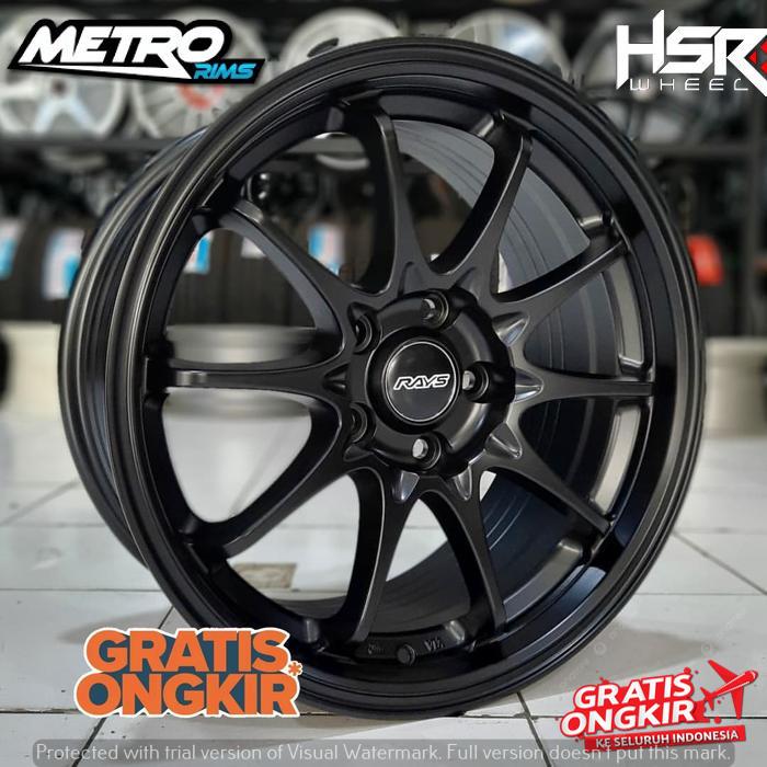 Velg mobil racing ring 17 untuk mobil xpander alphard velfire camry terios rush hsr ce28 ring 17