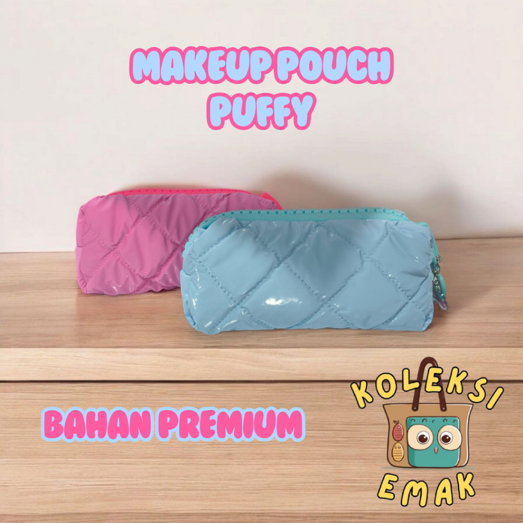

Kotak Pensil Puffy Colourfull Tas Makeup Lucu Bahan Premium Serbaguna [SB-13]