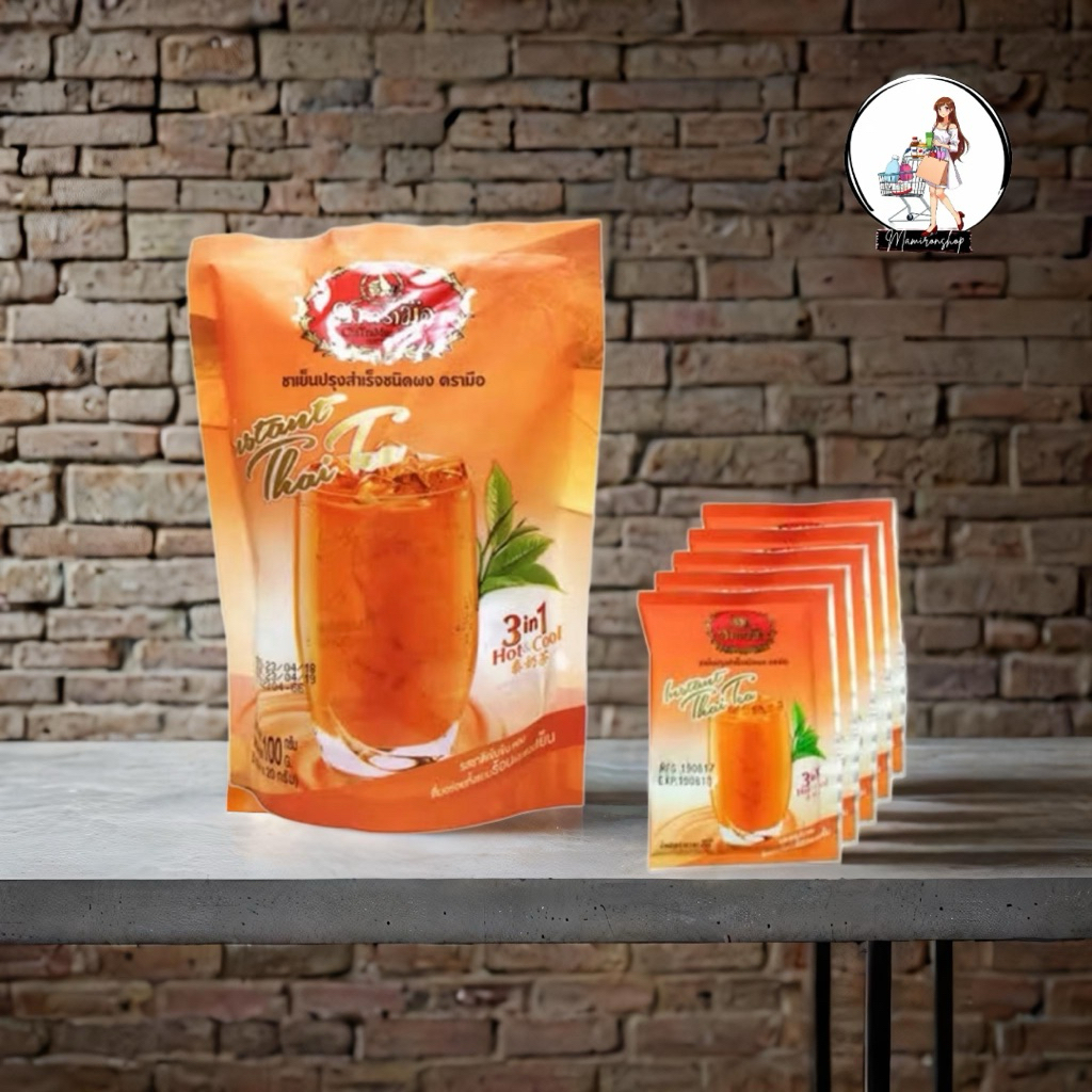 

Chatramue Thai Tea / Green tea / Lemon tea 3in1 – Teh Thailand Viral 5 Sachet | Original, Creamy, Halal