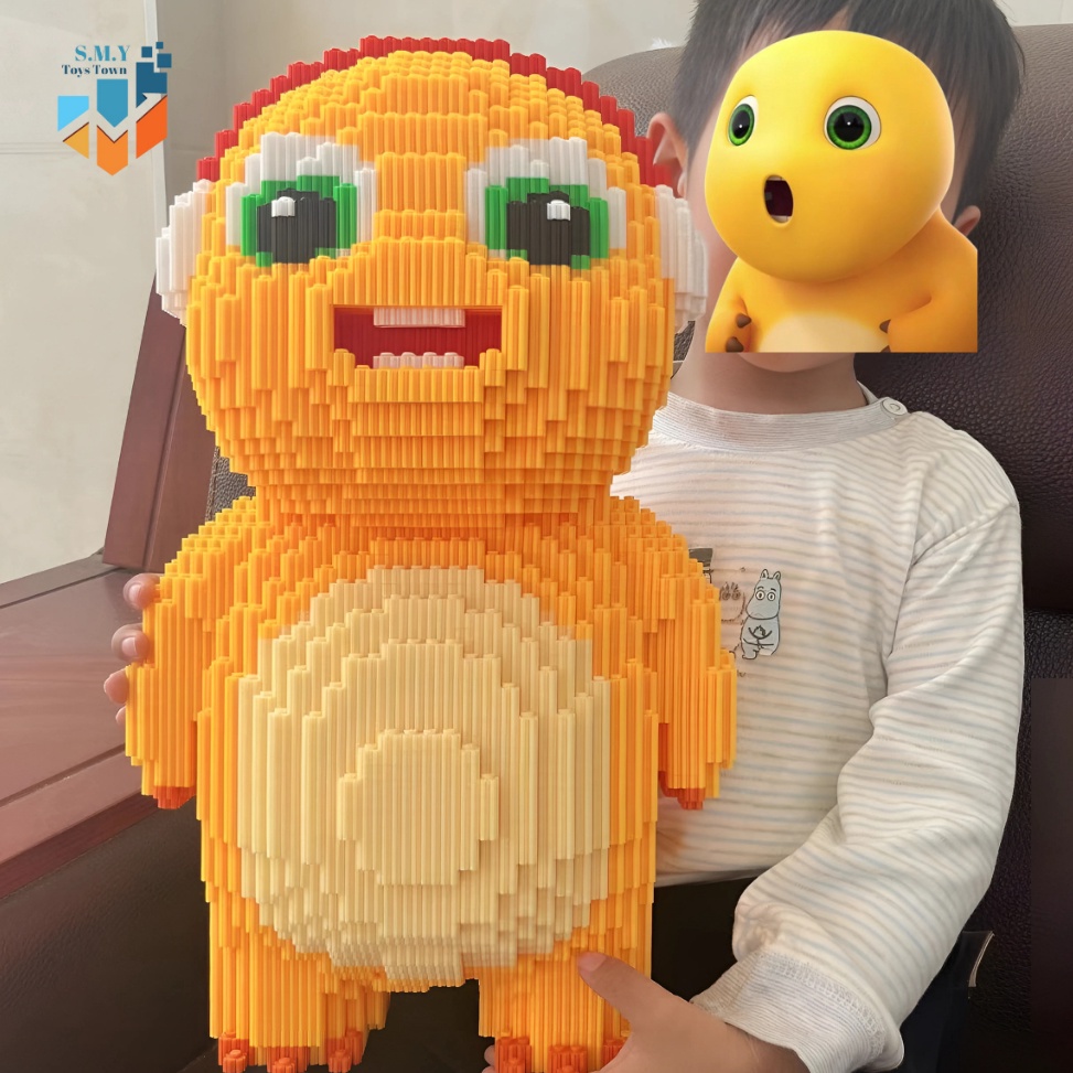 KODE L89T SMY Toystown Nano Blocks Nailong Medium 3D Model Mainan Blok Susun Anime Bricks Konstruksi