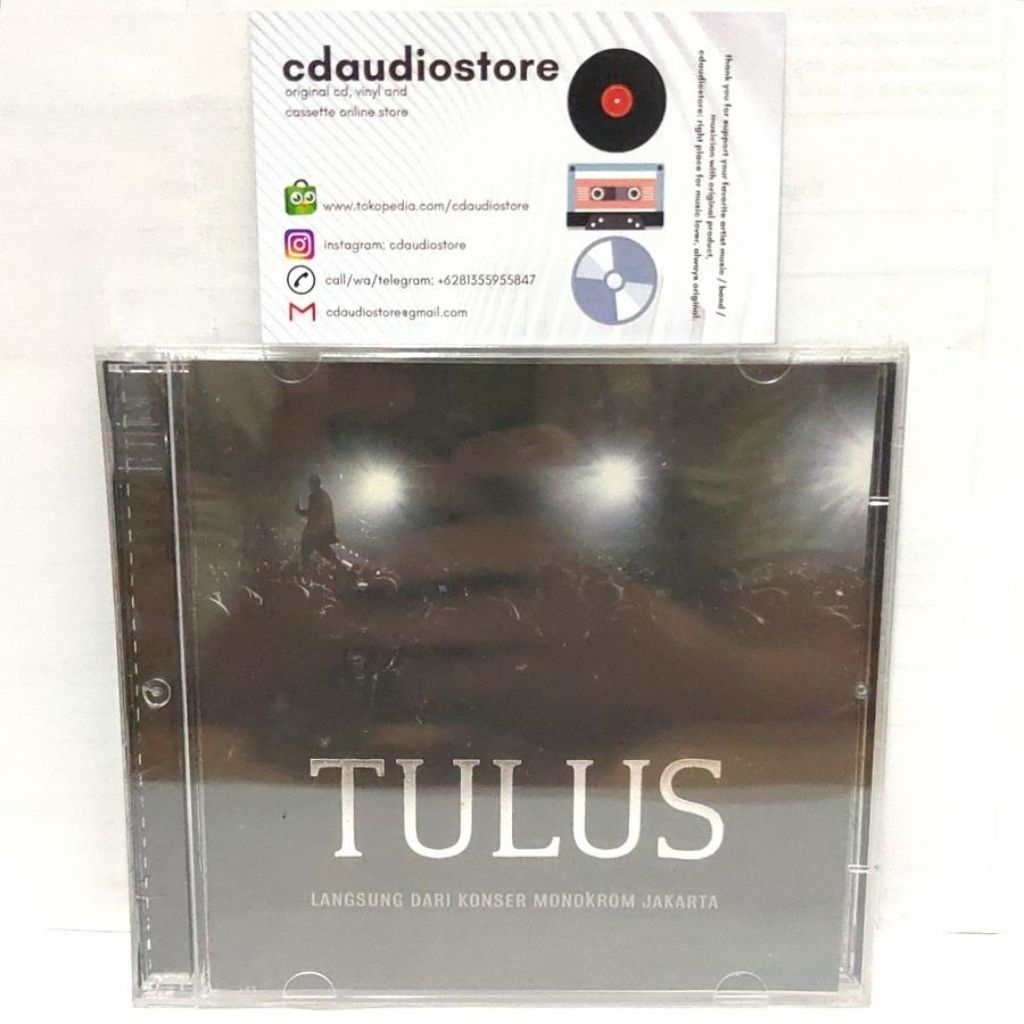 CD TULUS - LANGSUNG DARI KONSER MONOKROM JAKARTA