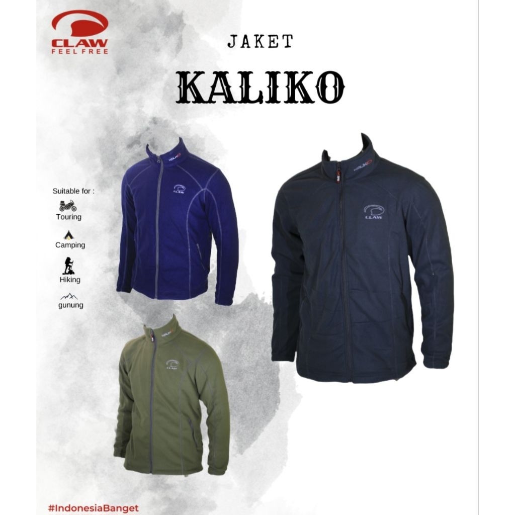 Jaket Claw Polar / Series Kaliko / Jaket Outdoor / ANMOUNT