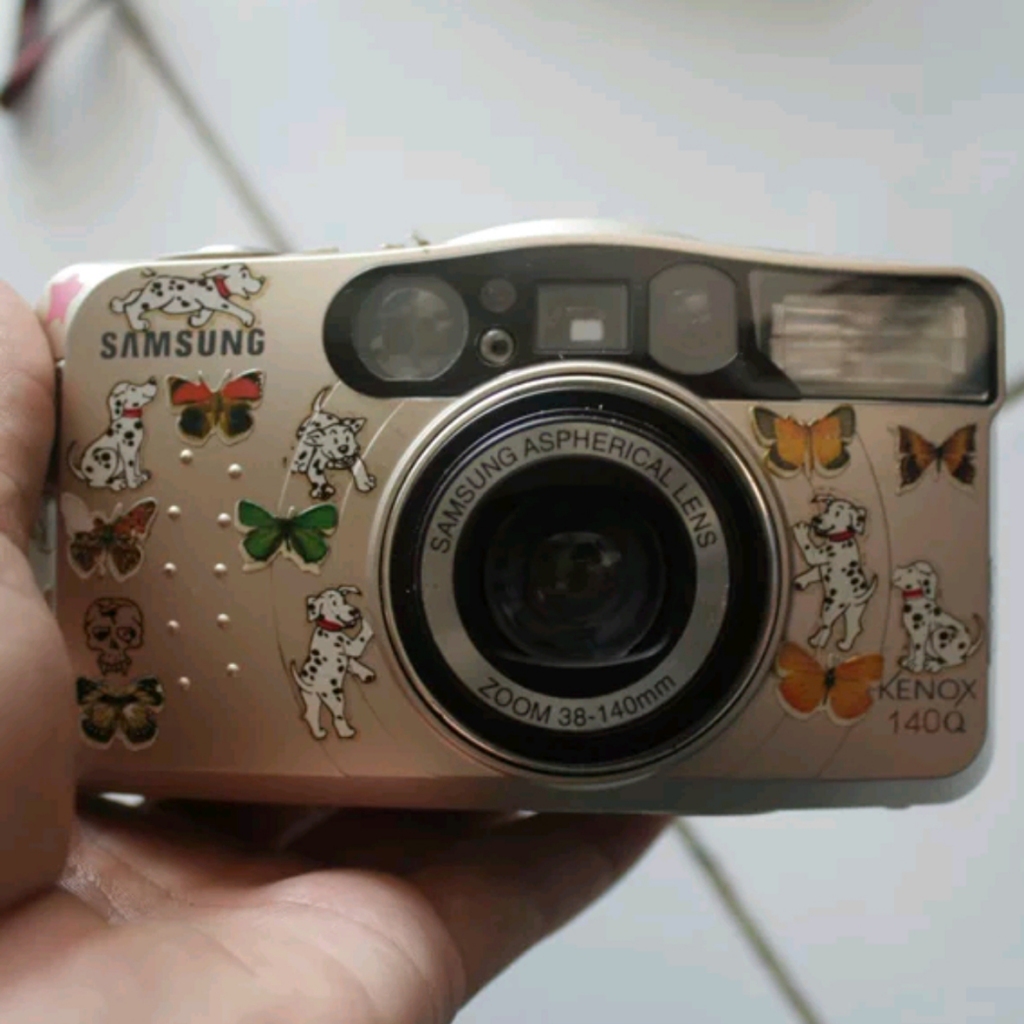 Kamera poket analog film elektrik Samsung