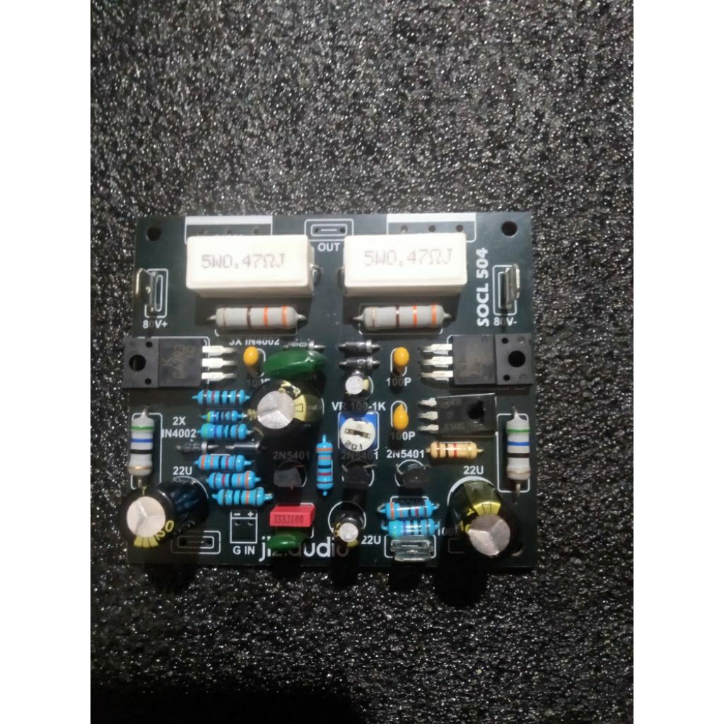 Driver Super SOCL 504 Karakter Low Sub, Mid High, Flat. Kualitas Komponen Bagus.