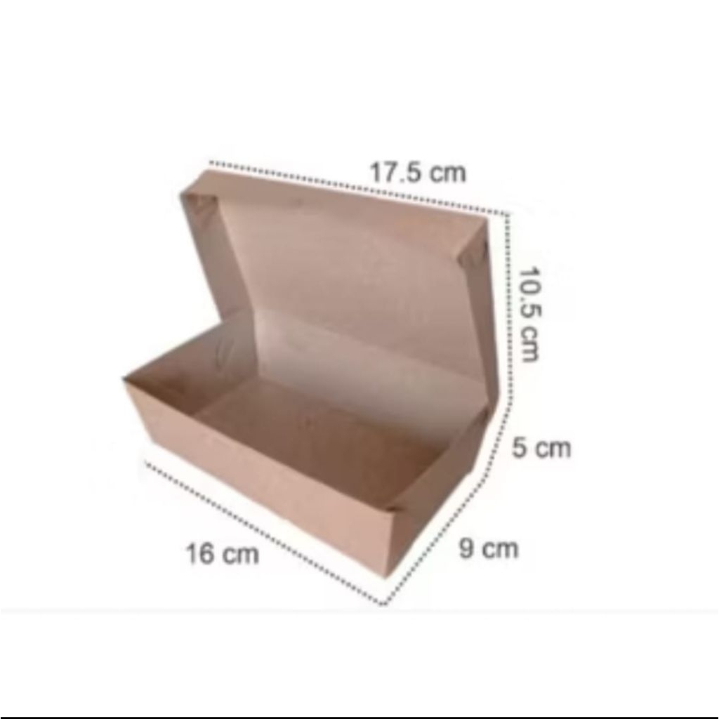 

Kotak Makanan Berbahan Kertas Ukuran M