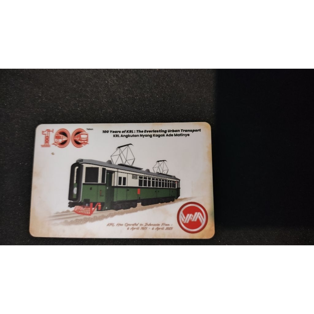 KMT KARTU MULTI TRIP LIMITED EDITION SPECIAL 100 THN KRL
