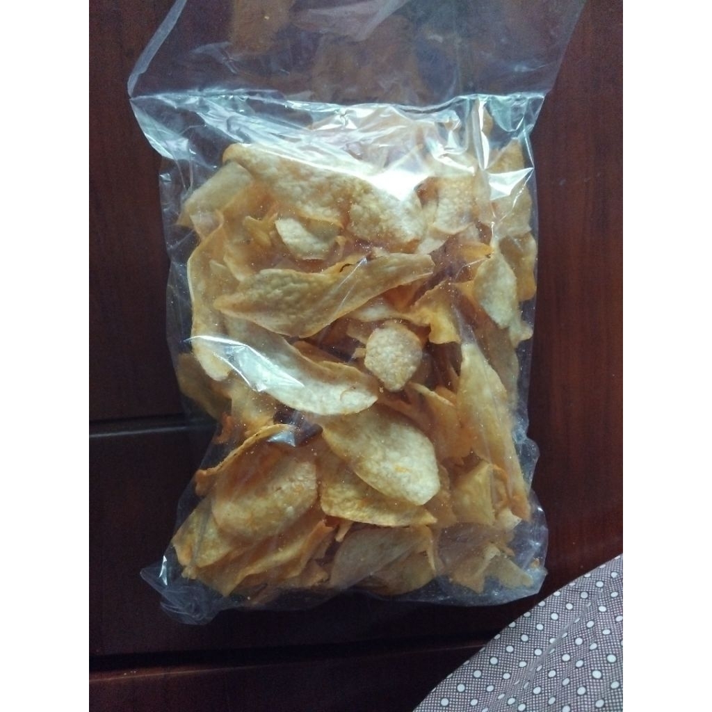 

Keripik talas (mbonte) kemasan 175 gram home made
