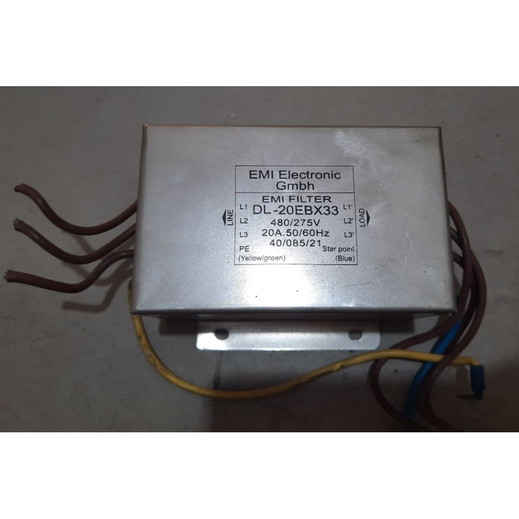 EMI FILTER 3 PHASE DL-20EBX33
