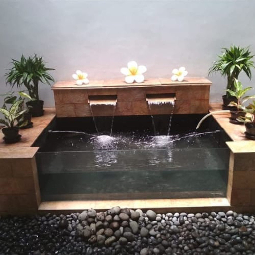 KOLAM AIR MANCUR MINIMALIS