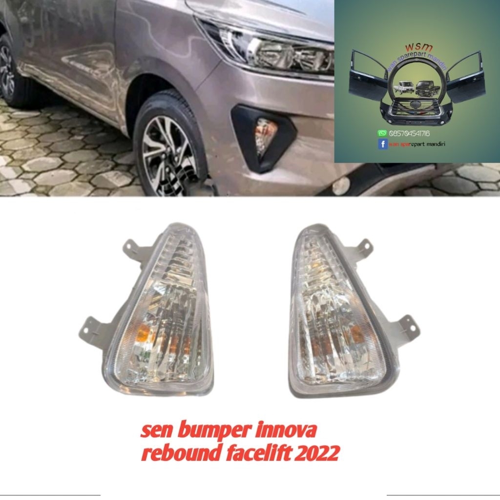 sen bumper innova rebound facelift 2022
