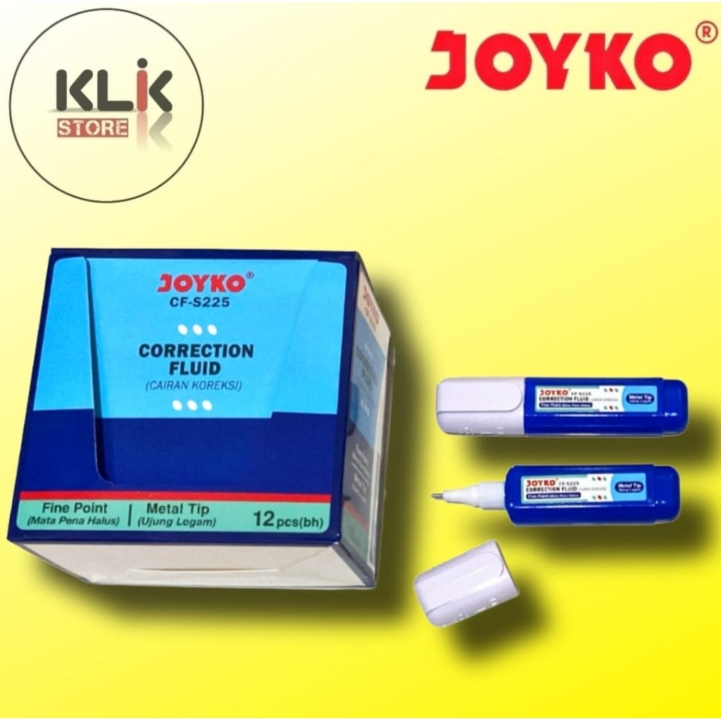 

Correction Fluid Joyko CF-S225 / Tip Ex Cair Stipo
