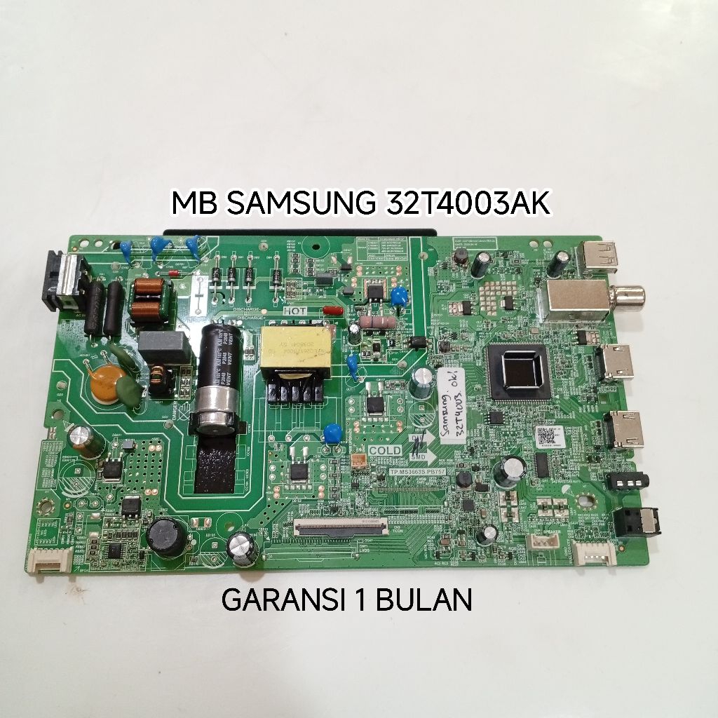 MB TV SAMSUNG 32T4003AK MAINBOARD MOTHERBOARD MESIN TV SAMSUNG 32T4003