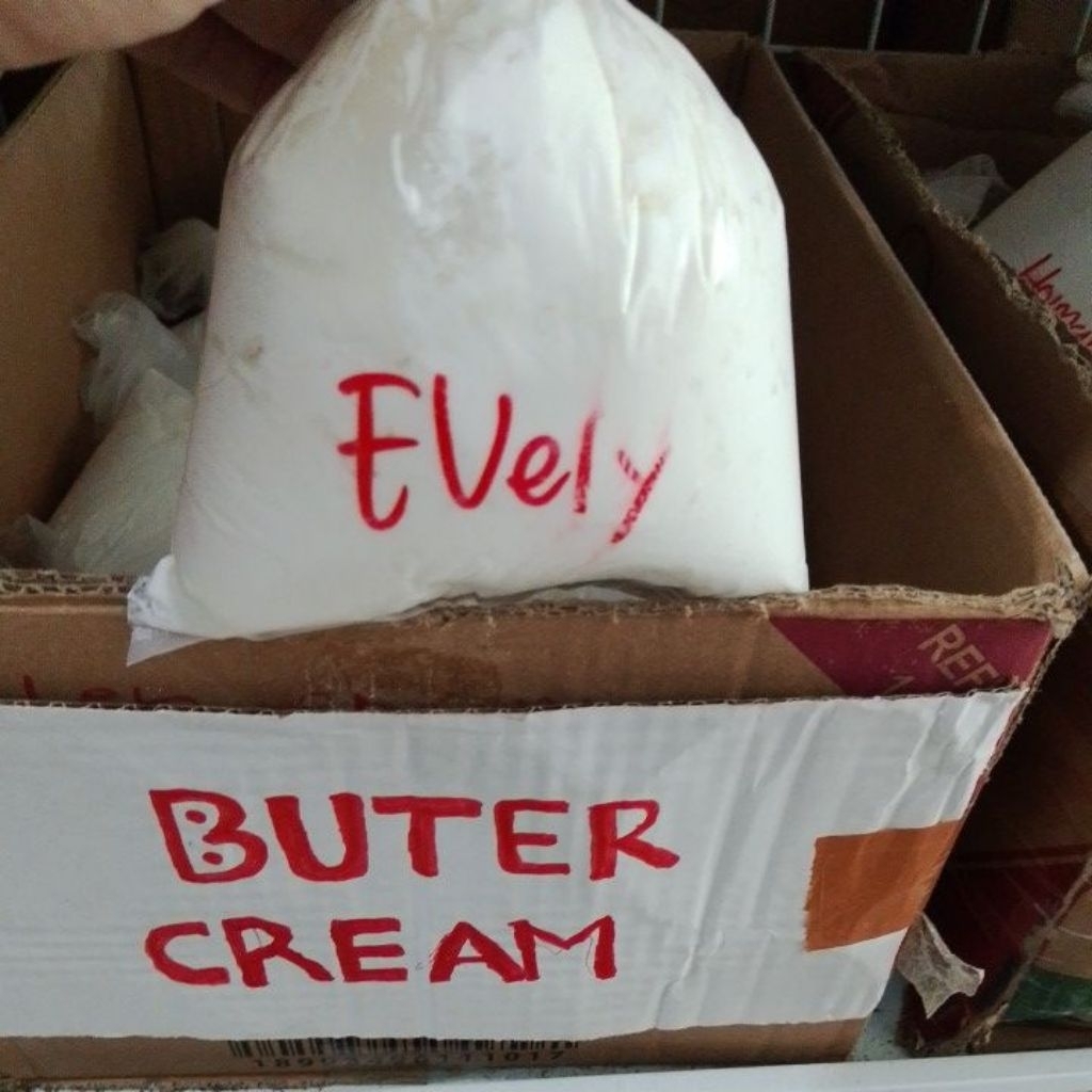 

butter cream evely repack minimal 250gr