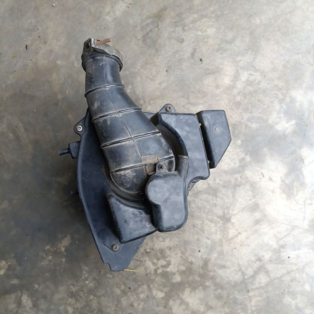 Satu Set Box Filter Udara Megapro Lama,Megapro Primus,Original,Bekas Lepasan Motor