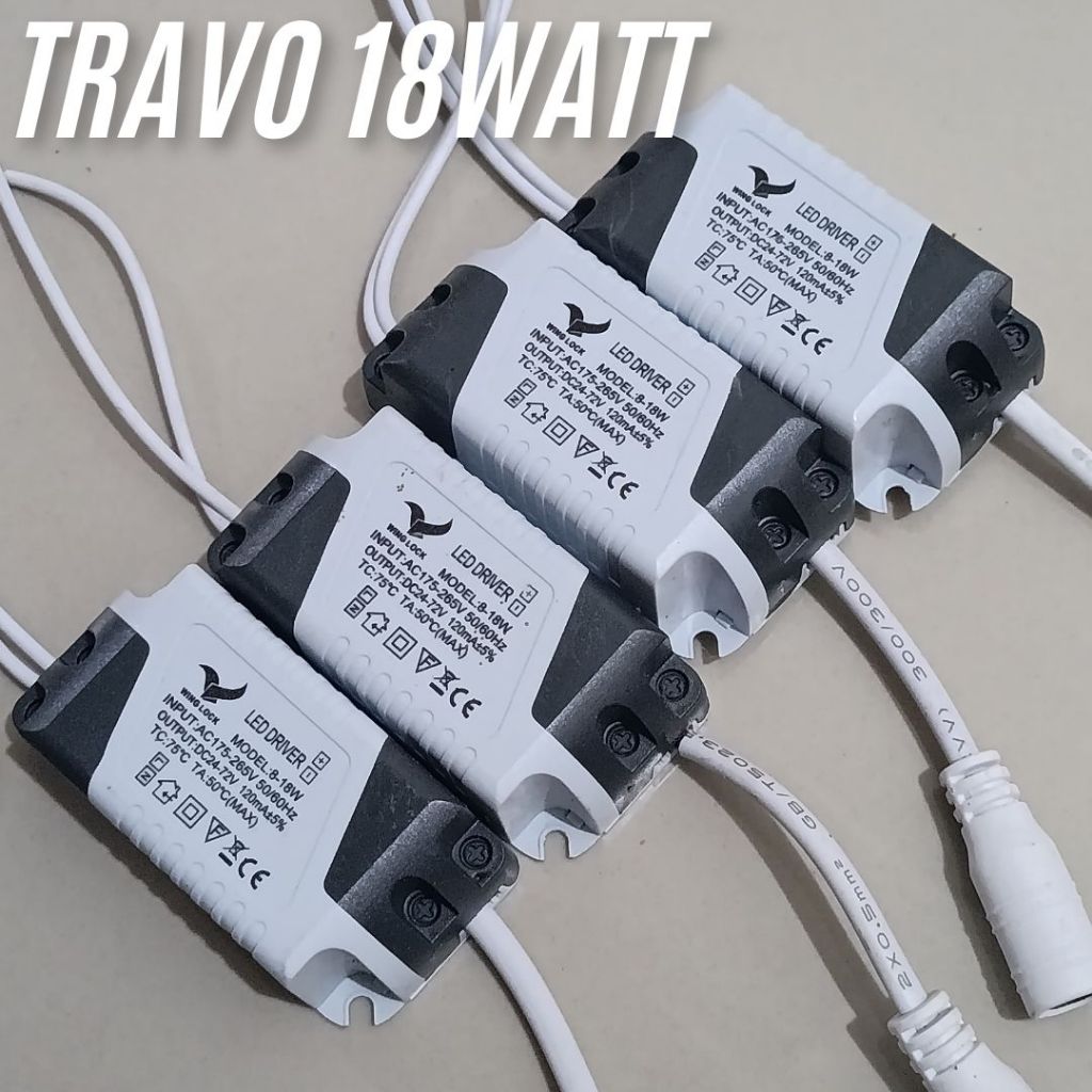 Led driver 18w  panel Light slim / Travo Led 18watt