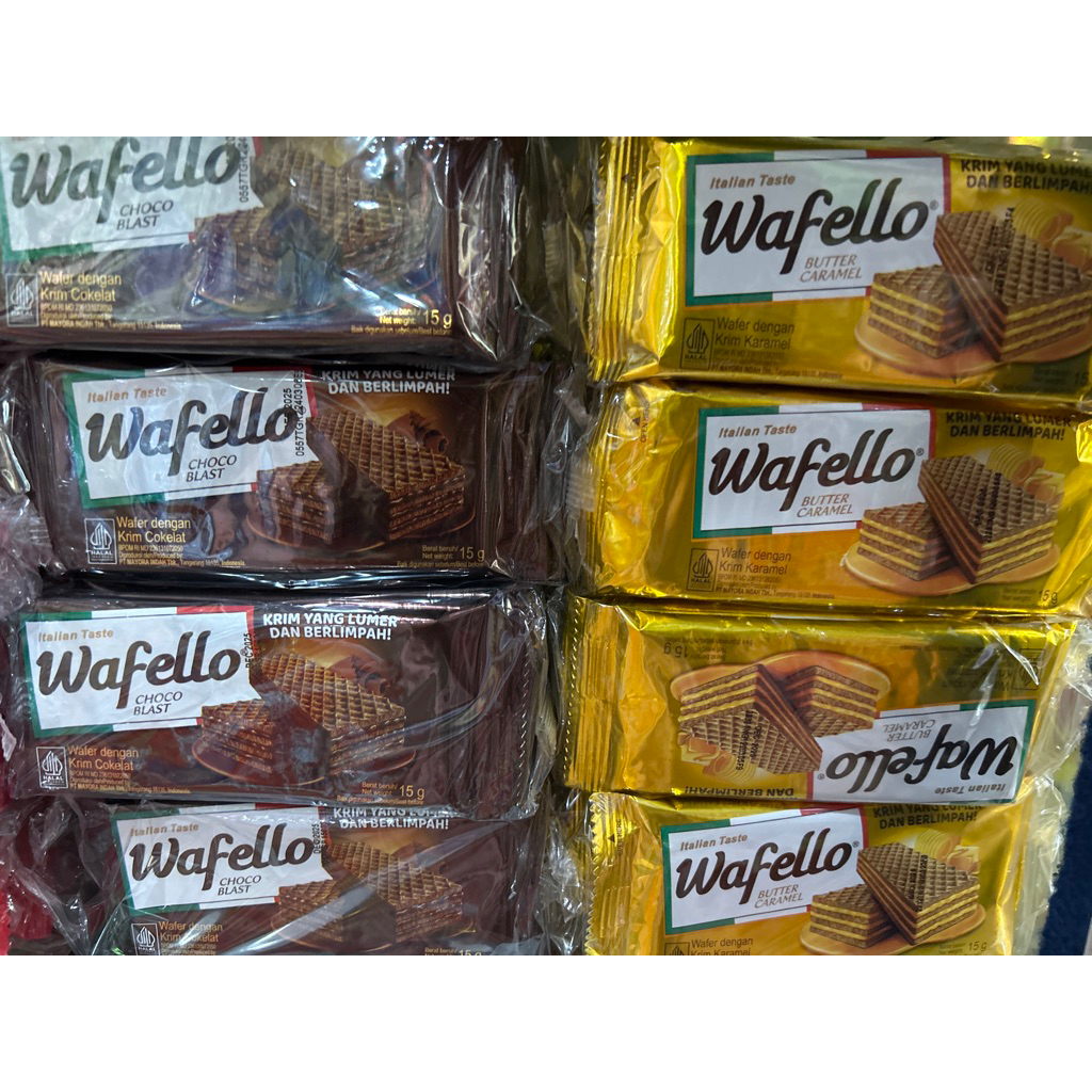 

Wafello 15gram isi 10pcs
