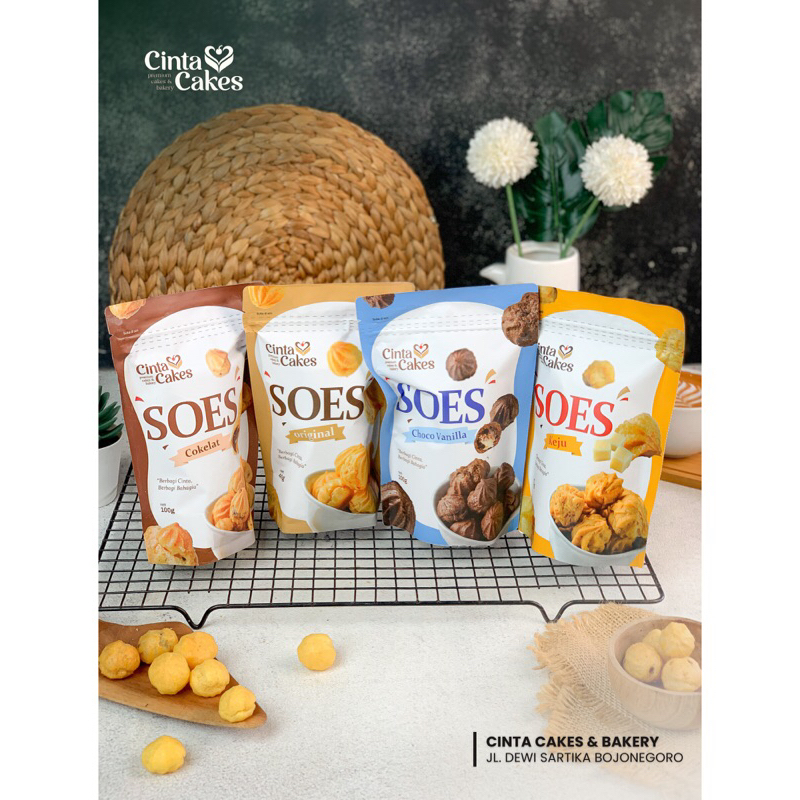

Cinta Cakes & Bakery - Soes Premium - Bola Kue - Pouch