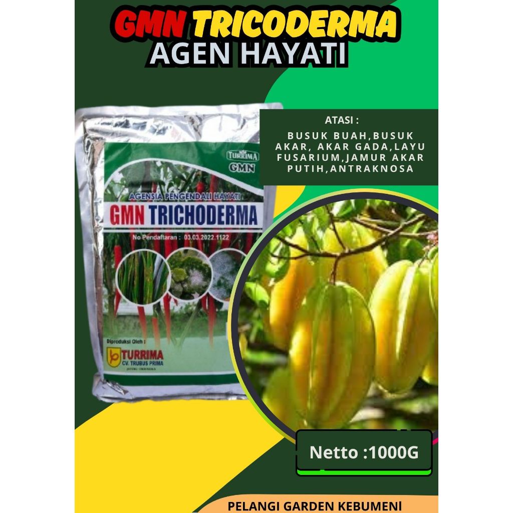 ANTI JAMUR  Trichoderma Obat, Trichoderma Obat Cabe Isi 1kg