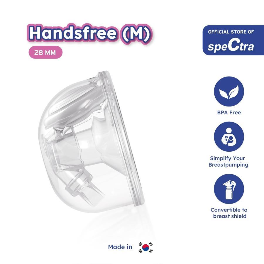 Spectra Handsfree Cup Set | Corong Pompa ASI Tanpa Pegang | Resmi & BPA Free - Lavie Baby House