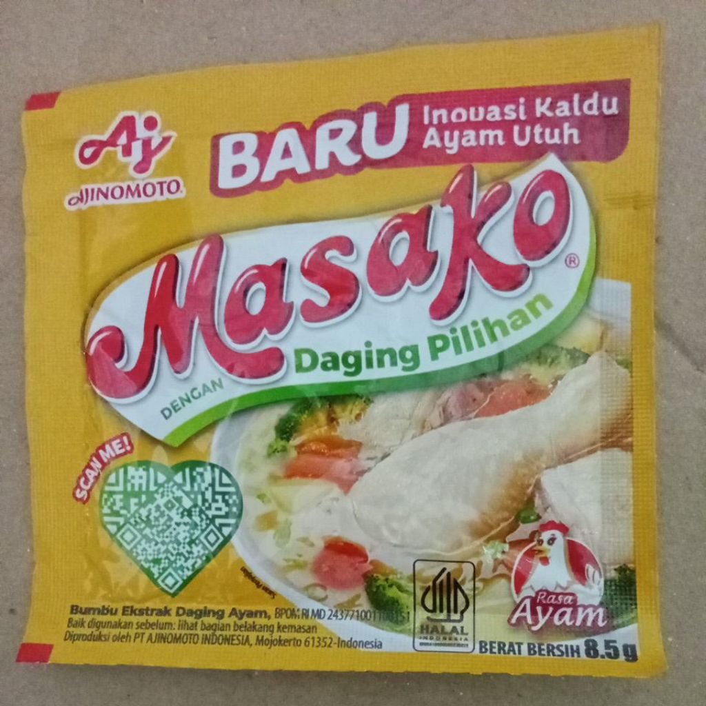 

Masako Ayam 1 sachet