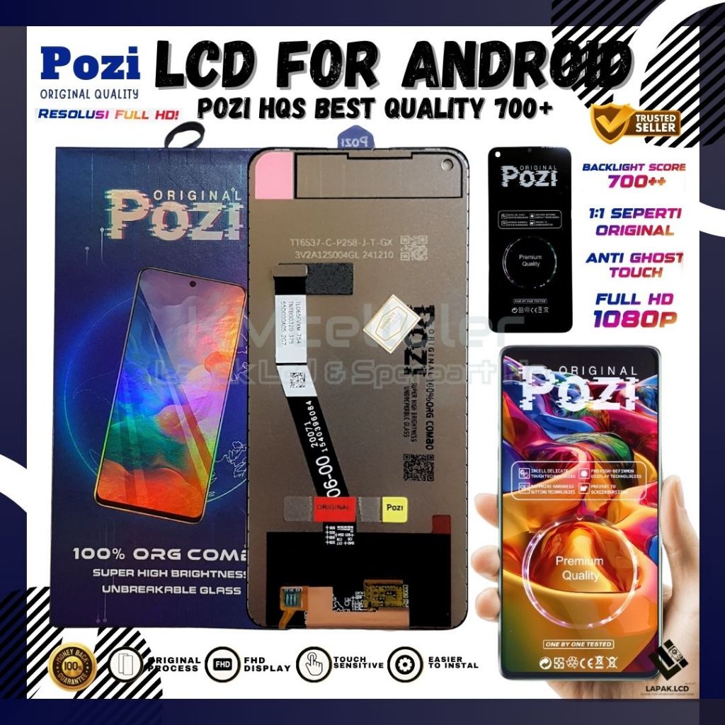 LCD POZI REDMI NOTE 9 Ori By Pozi