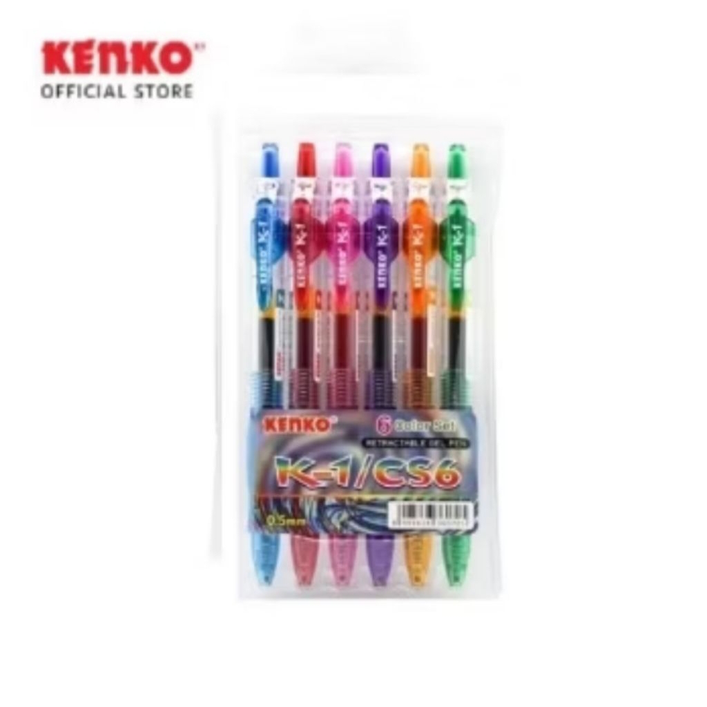 

Kenko Gel Pen K-1 CS6 Set 6 Warna (SET)