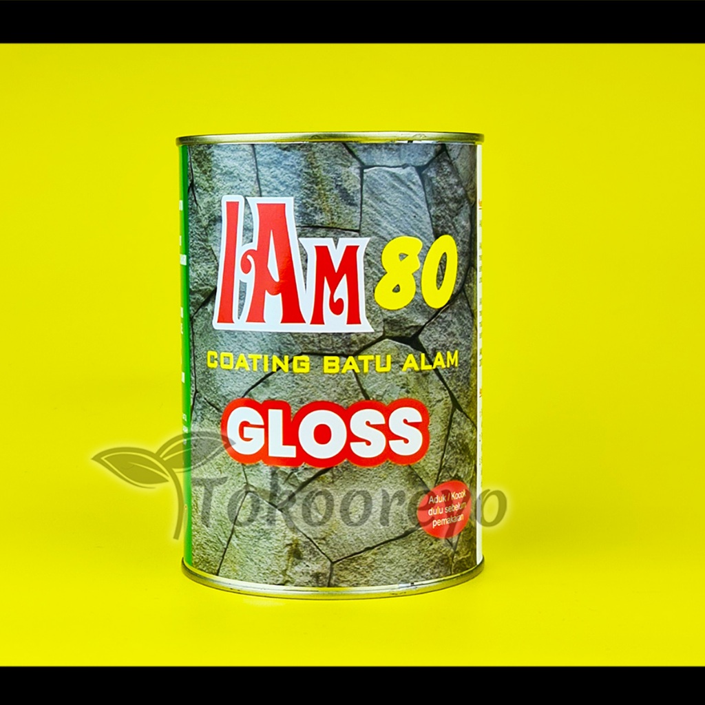 COATING BATU ALAM AM 80 GLOSS 850 ML PERNIS CAT PELAPIS