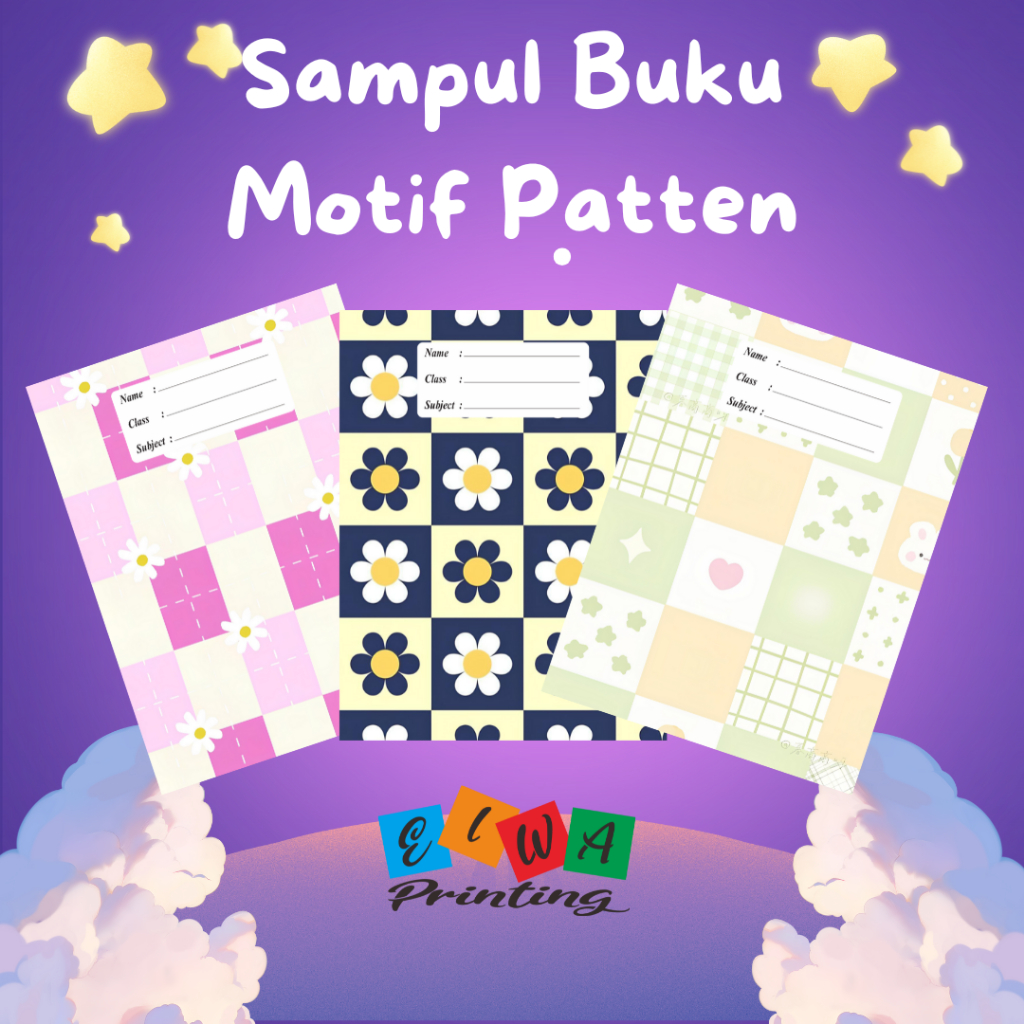 

(ISI 8 LEMBAR) SAMPUL BUKU TULIS SIDU CAMPUS BIGBOSS / SAMPUL BUKU MOTIF PATTERN AESTHETIC PATTERN FLOWERS POLA BUNGA / Sampul Custom / SAMPUL BUKU AESTHETIC