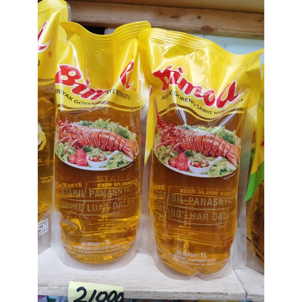 

Minyak Goreng Bimoli Pouch 1 Liter