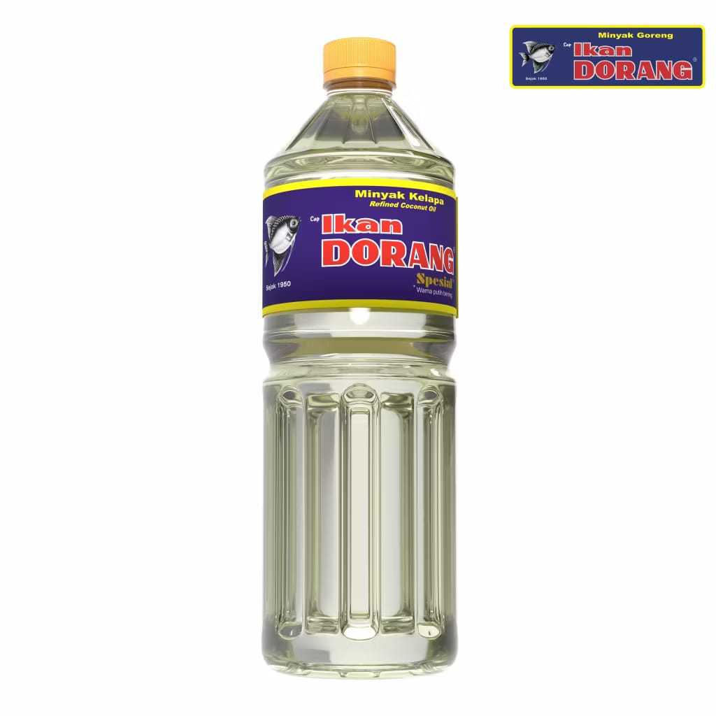

Minyak Kelapa Spesial Ikan Dorang BOTOL 1 Liter
