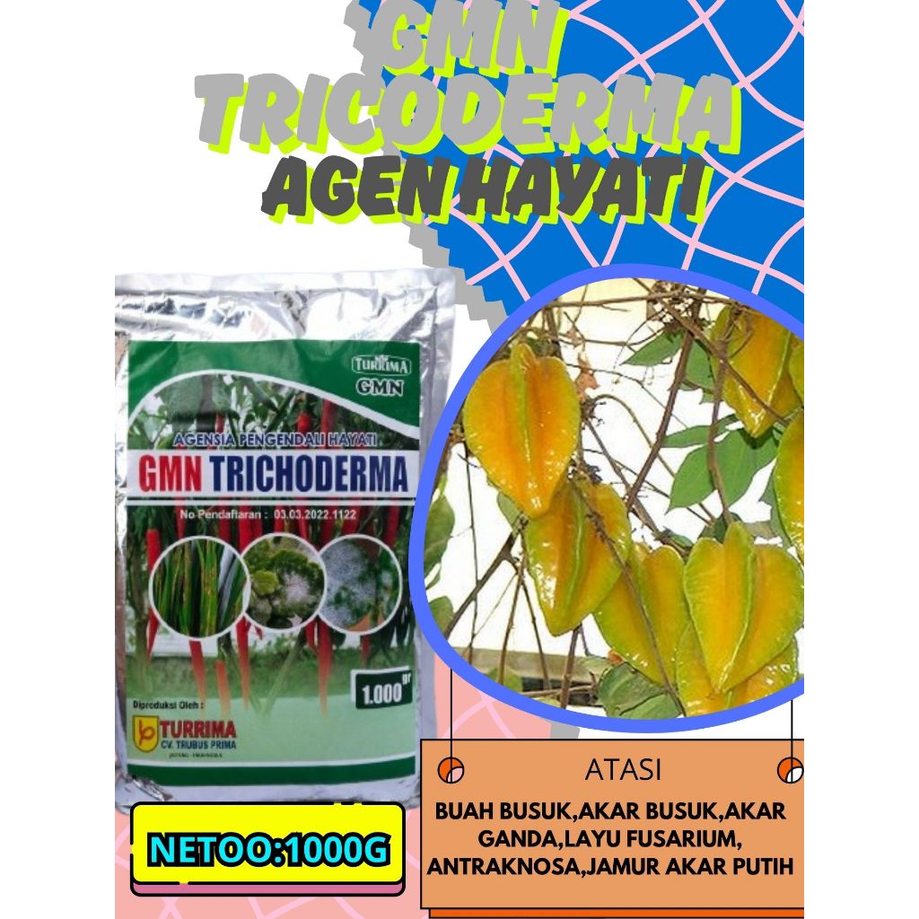 TERBAIK  Trichoderma Japonicum, Trichoderma Japonica Isi 1kg