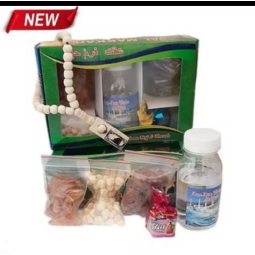 

50 PCS PAKET OLEH OLEH HAJI DAN UMROH LENGKAP DUS SEKAT